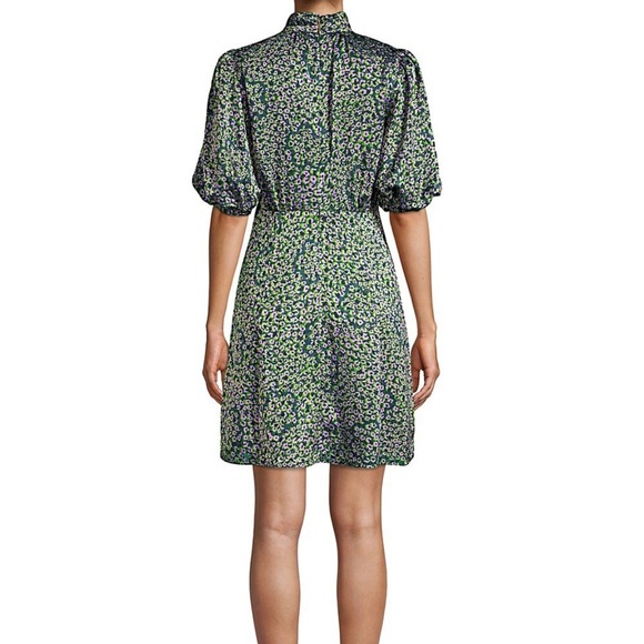 NWT Kate Spade Runway Collection Flair Flora Devore Mini Dress size 4 - Picture 4 of 10